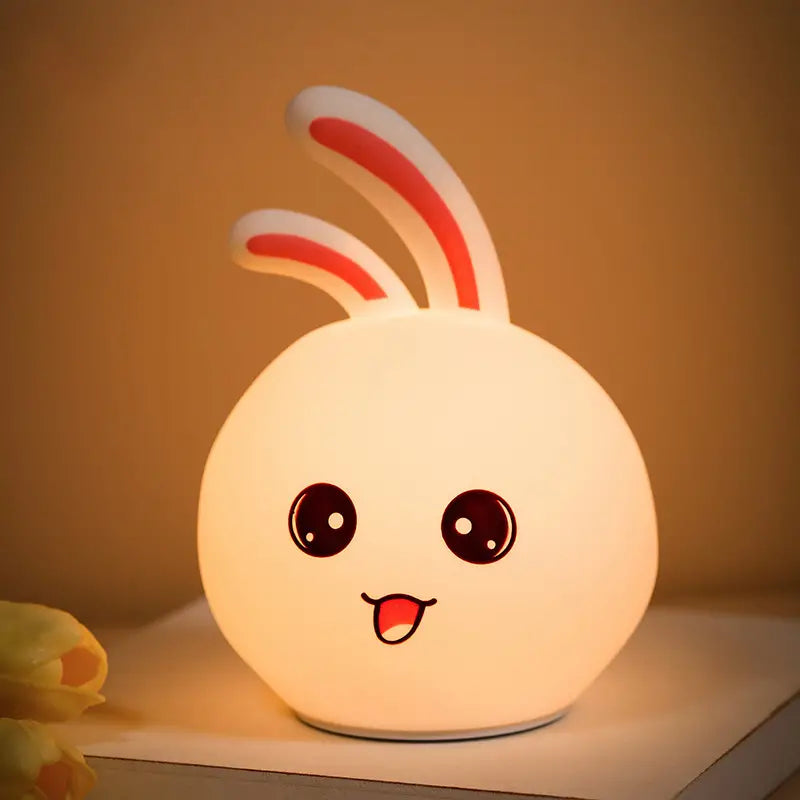 Rabbit Color Changing USB Rechargeable Night Light 17"x12"
